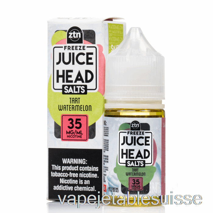 Vape Suisse Freeze Tarte Pastèque - Jus De Sels De Tête - 30ml 50mg
